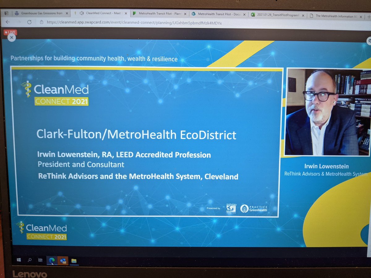 saraheokeeffe3's tweet photo. TY @irwininshaker for highlighting @EcoDistricts at #CleanMedConnect as a "district level approach that will create the chance we seek" in #Cleveland - great to work with you, @MetroWestCLE the FabFive Ambassadors, @jsantanaward14 and @metrohealthCLE peers! https://t.co/DcD7mV34ih