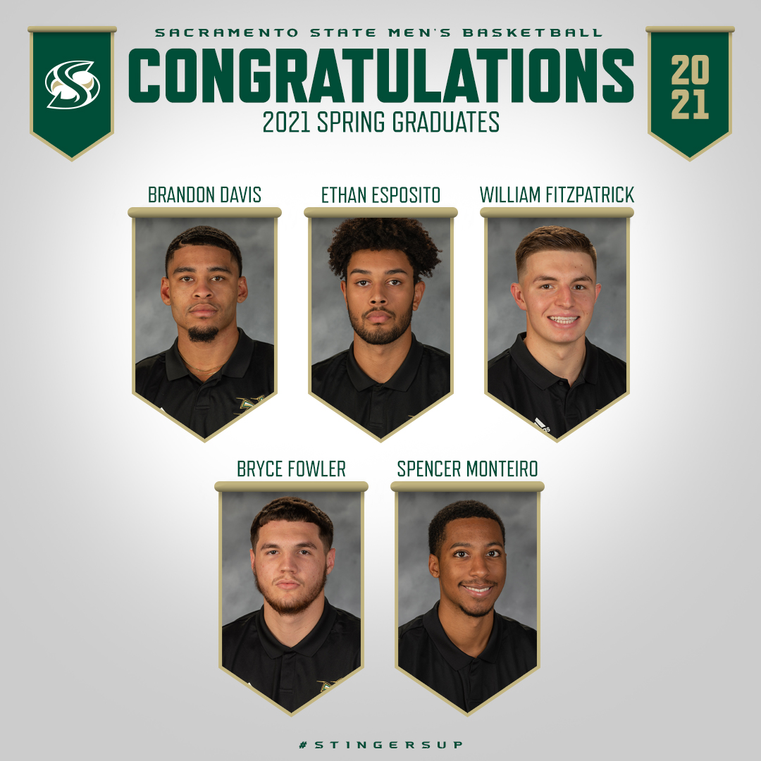 Big congratulations to all Hornets graduating this week, especially these five! #StingersUp🎓