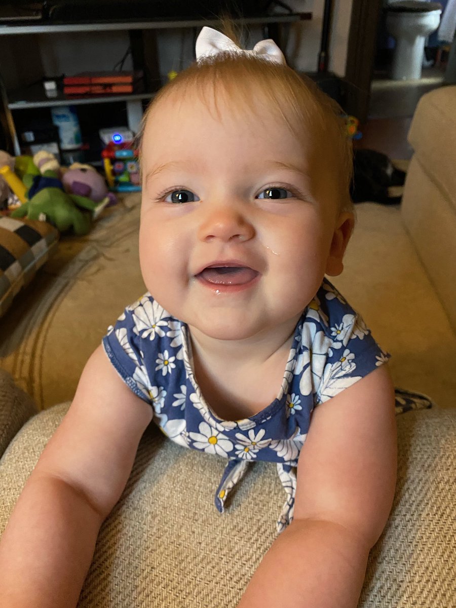 UNDSioux1992's tweet photo. Happy 1st birthday Charlie!!!   Sweet sweet baby girl!💕 https://t.co/Rv0fEqpG3O