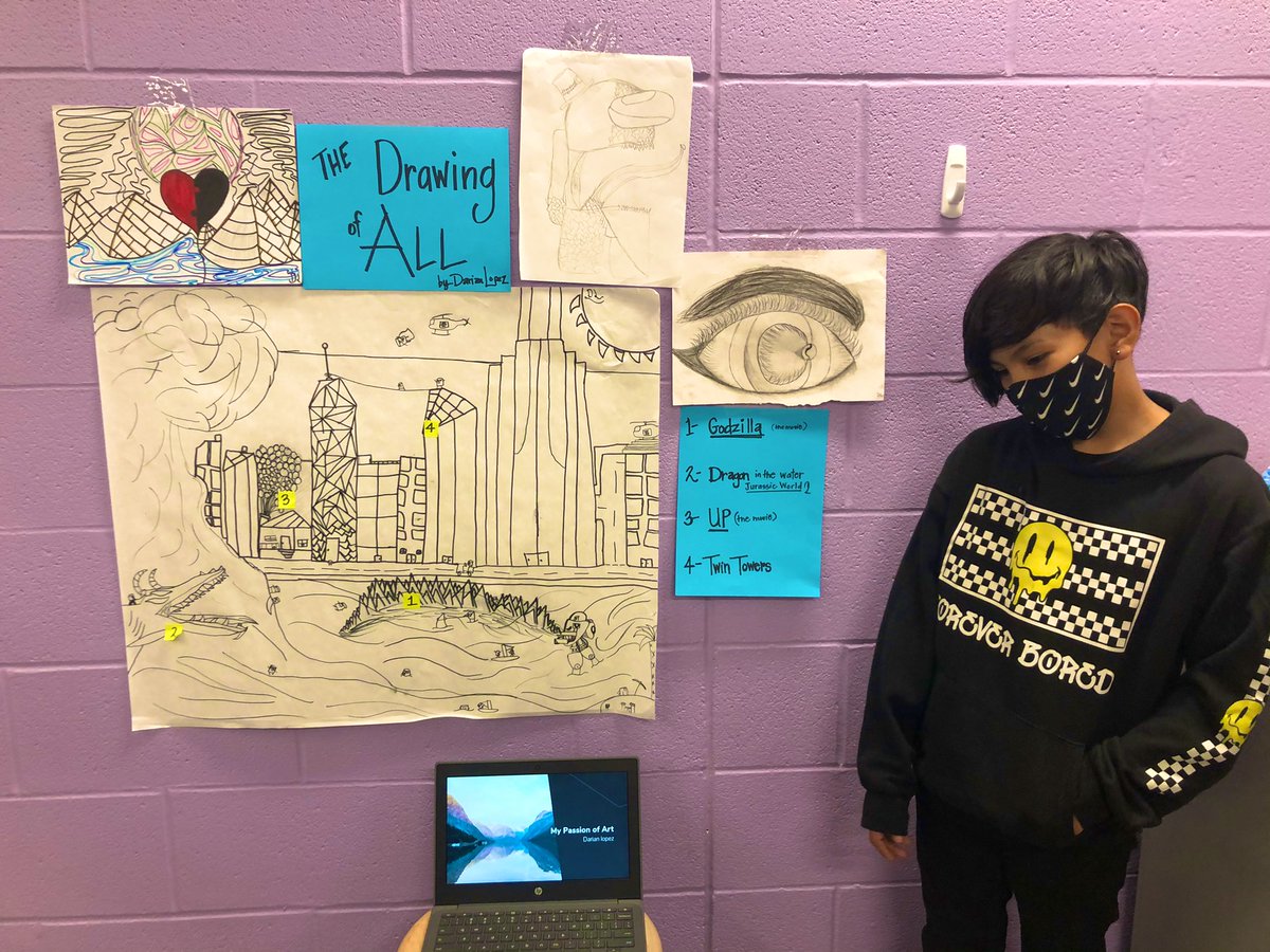 What an exciting and busy day at MCMS! I toured through the 7th grade Holocaust museum, then listened in as 6th grade students presented their passion projects. I am so proud of our Spartans! <a href="/mcmspartans/">@MCMSpartans</a>