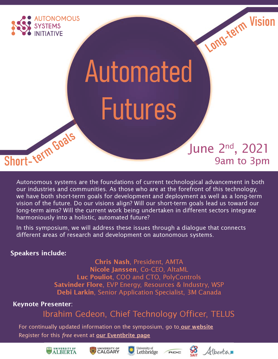 Don't miss your chance to hear Telus Chief Technology Officer Ibrahim Gedeon speak about 5G and the future of automation at our annual symposium.