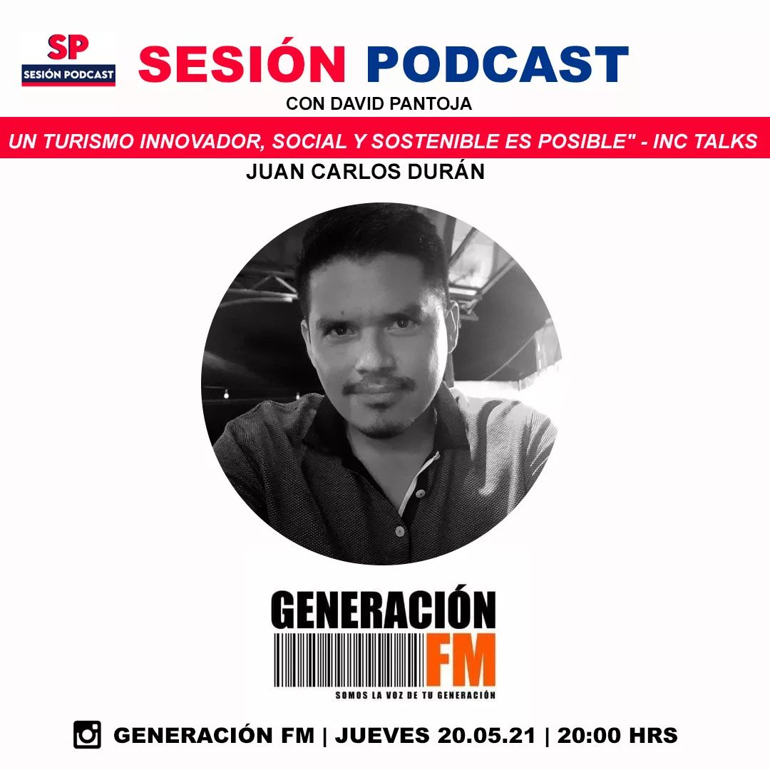 SoyDavidPantoja's tweet photo. Se va a poner buena hoy la @sesionpodcast con mi buen amigo @JC_Duran Nos vemos a las 20hrs vía Instagram de @GeneracionFM https://t.co/8IuFQ6ZYMM