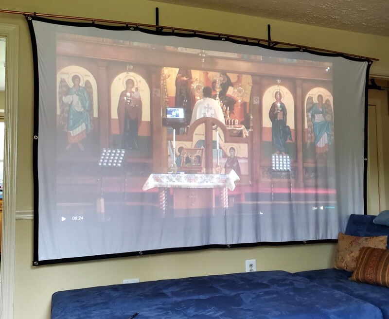 PandemicRel's tweet photo. Many members of the congregation of St. Mary Orthodox Church in Falls Church, VA, set up their own altars in their home to worship alongside the live stream services of the church.

View this item and browse more at https://t.co/iBeuzHnZzf https://t.co/bKGoLtAuWv