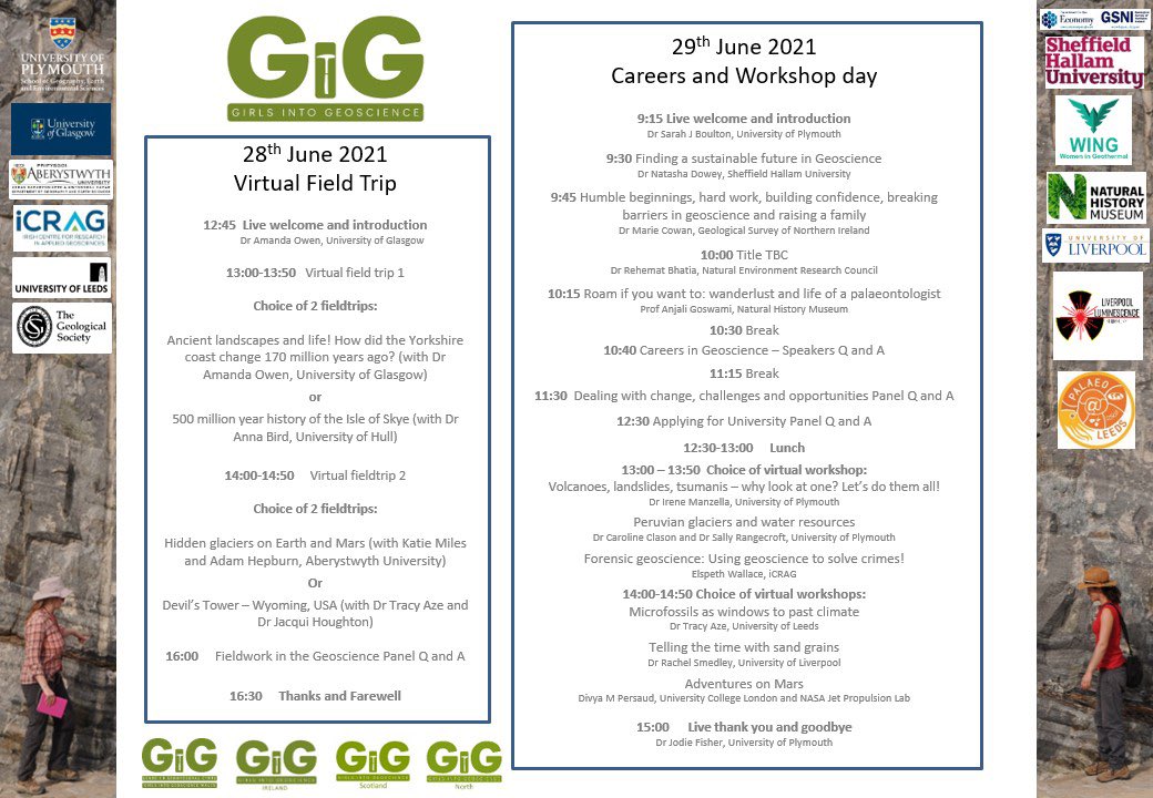 Wondering what Virtual GiG has in store this year? Take a look at our amazing event timetable. Virtual field day, inspirational speakers, hands on virtual workshops, AND panel Q and A’s. Sign up now and come along for FREE gck.fm/whukp