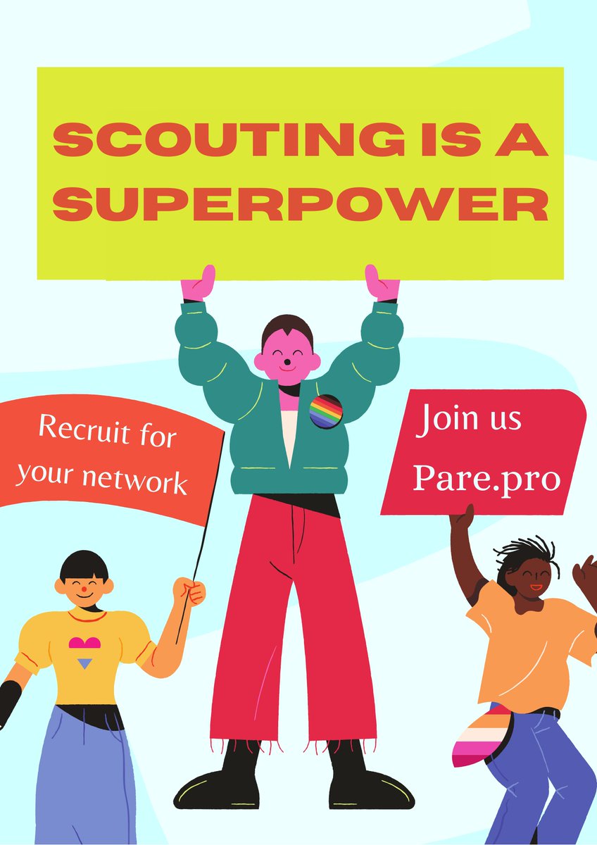 pro_pare's tweet image. What's Pare?

We are a referral networking platform to ease recruiting and help job seekers land their dream job without actively applying.😎

We believe in paying it forward and loves to network with referrers who love to vouch for others.