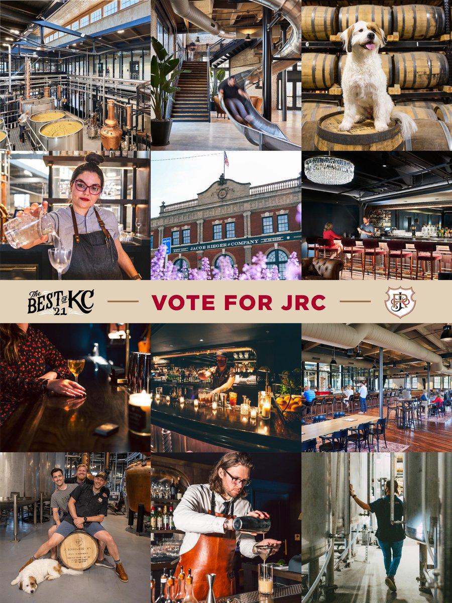 #VoteJRC for @kansascitymag Best of KC 2021!

'Best' Categories:
Distillery
Local Pet
Bar Staff
Place to Work
Date Bar (The Hey! Hey! Club)
Rehearsal Dinner Space

🗳️ » vote.kansascitymag.com