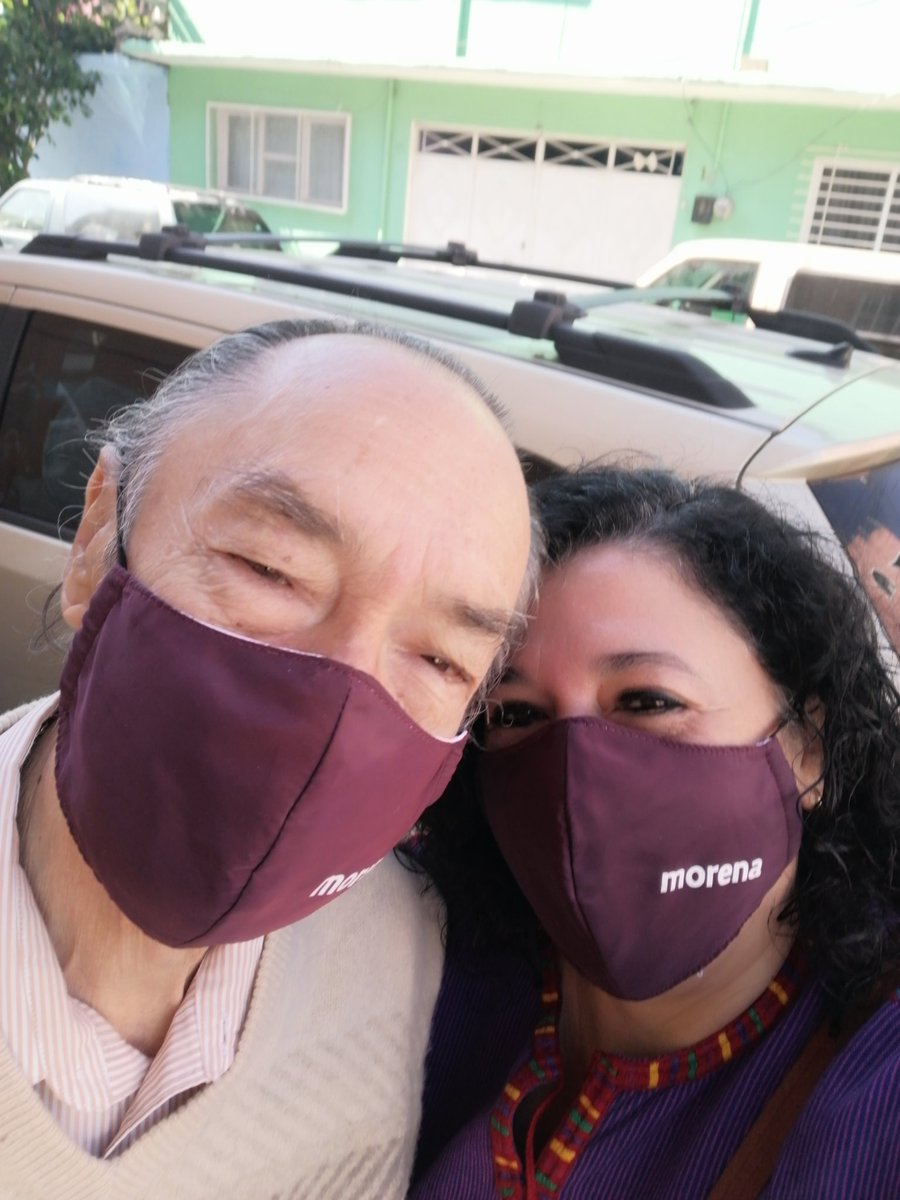 Pasamos a recordar mi papá y yo:
#VotoMasivoPorMorena2021 
#PorElDerechoALaEsperanza
#QueNoNosRobenLaEsperanza
#NiUnVotoAlPRIANRDMC2021