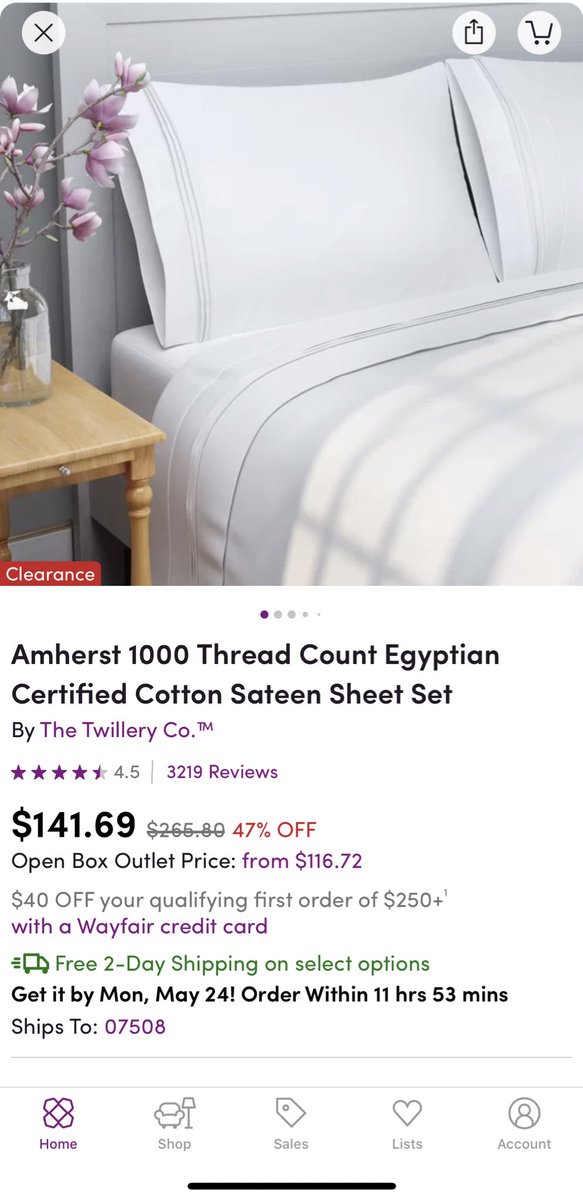 GrillmoreSlim's tweet photo. You ever stay at a hotel and not even wanna leave the room cuz the bed is too comfortable? I did some research and bought everything myself. I been gettin the best fuckin sleep of my life. The pillows are on Amazon, the rest I got from Wayfair. Thank me later. https://t.co/NNGrrcT9de