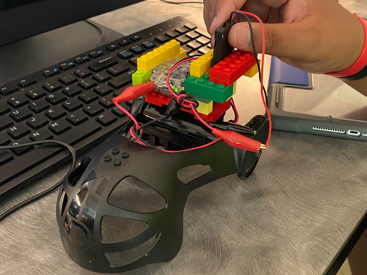 Learning that "CODE can make stuff GO and gather data" with our Sphero Bolts and Chariots <a href="/Sphero/">Sphero</a> combined with our Adafruit Circuit Boards <a href="/adafruit/">adafruit industries</a> to code variables and measure acceleration. :-)  #CTETheHotTopic #careerready #ShineTheLight <a href="/lee_a_oneal/">Lee O'Neal</a> <a href="/CTEforNC/">NC Career and Technical Education</a> <a href="/CarteretK12/">Carteret County Public School System</a>