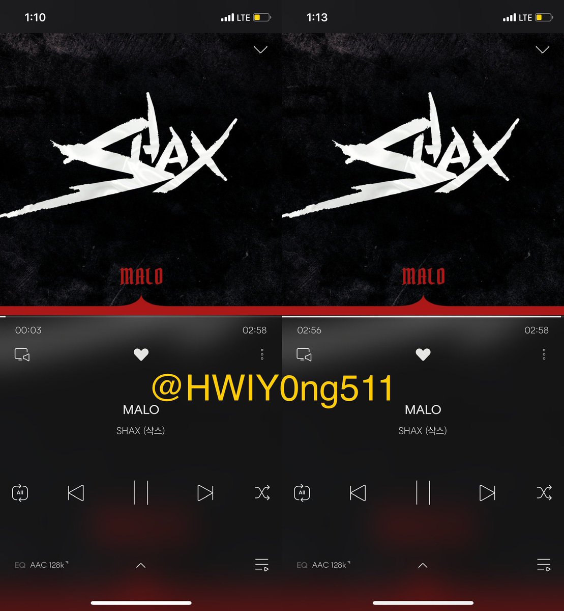 HWIY0ng511's tweet photo. @vlending @SHAX_twt 듣자마자 귀에 꽂힌 노래!!
역시 샥스오빠들 이번 앨범도 대박!!
얼른 뮤뱅에서도 보고싶어요~♡♡
오늘 저녁 이미테이션도 본방사수!🤩🤩
#SHAX_샥스_MALO #SHAX_MALO_EVENT 
#샥스 #SHAX #MALO @SHAX_twt https://t.co/U4E0JJR3Rm