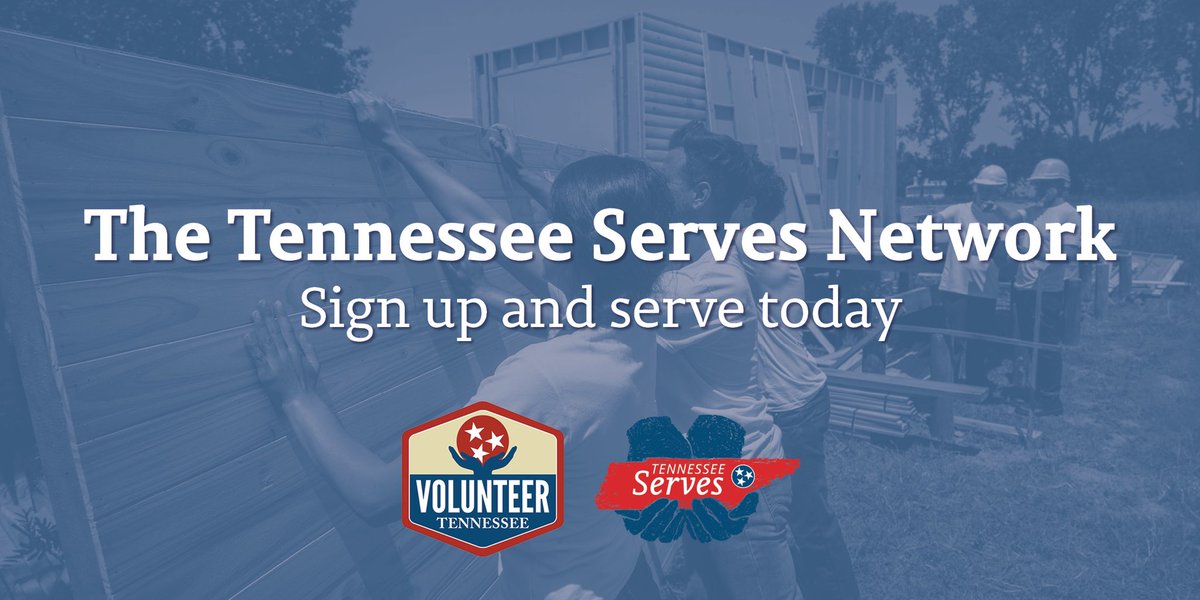 MariaLeeTN's tweet photo. We are thrilled to join @volunteertn to announce a statewide collaboration of volunteer centers dedicated to bringing people and community together through an easily accessible online portal. The #TennesseeServes Network is officially live.
 
Check it out: https://t.co/F5VVeJzxEG https://t.co/Yiw80n2B0N