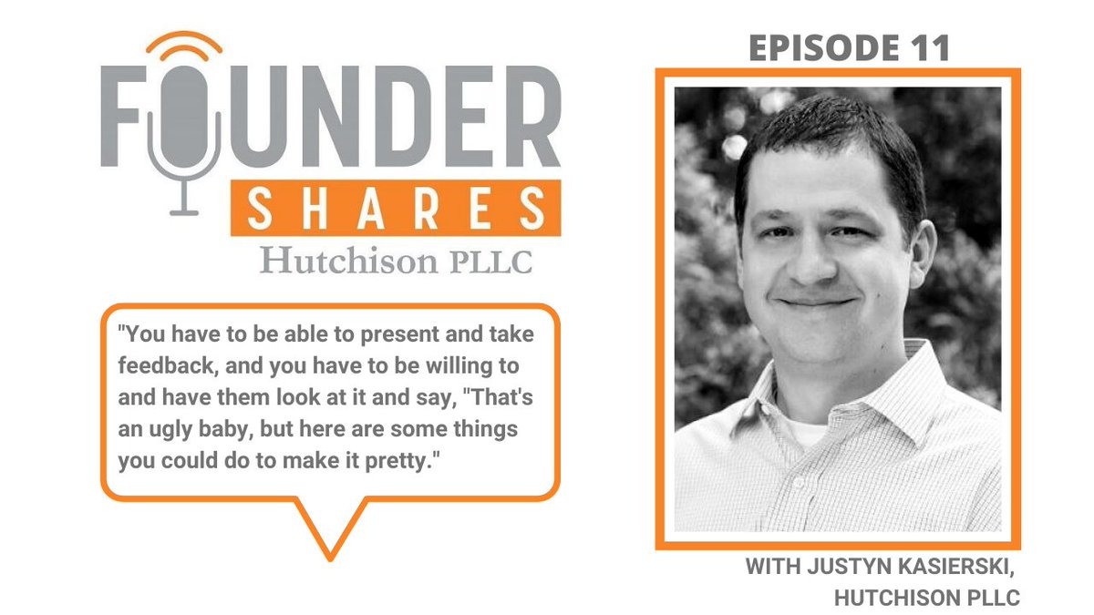 hutchlaw's tweet photo. Tune in to our latest episode! Justyn and @inretrevor discuss the biggest legal mistakes startups make and what you can do to prevent them. https://t.co/9yVme03QaL #foundershares #startups https://t.co/KSkEcgFcmn