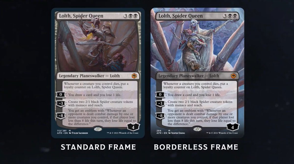 Magic The Gathering 2 4 To Get It Out Of The Way This Doesn T Mean That These Characters Like Our One True Queen Lolth Have A Planeswalker Spark You Won T Be