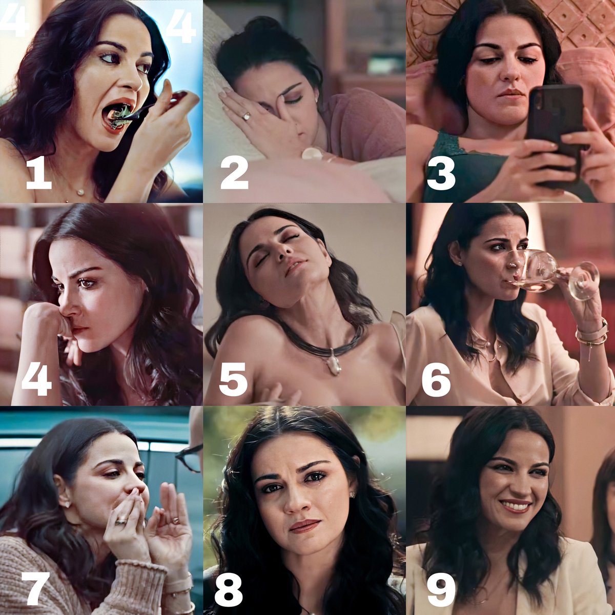 monikavicca's tweet photo. Qual seu mood Alma Solares de hoje em uma escala de 1 a 9? @maiteperroni 
Responda com as # 
cada RT = 1 VOTO
 #AlmaSolares  #PersonagemSérieStreaming  #SECAwards

#MaitePerroni #AtrizSérieSuspense  #SECAwards

#DesejoSombrio #SerieSuspense #SECAwards https://t.co/hrLCEbBsf9