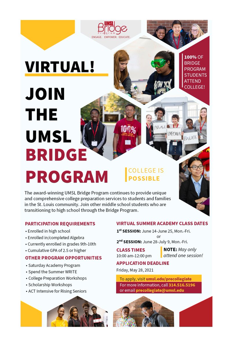UMSL Bridge Program tweet media