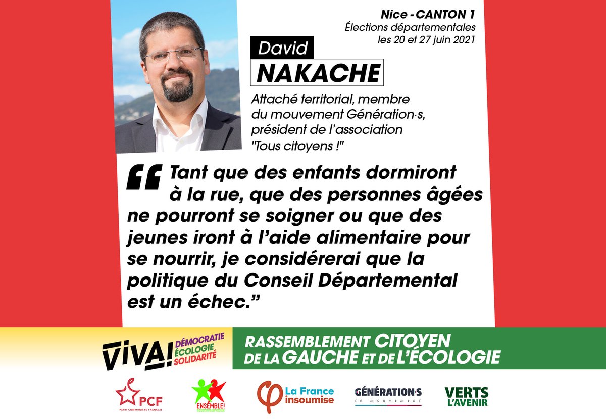ViVA_Nice's tweet photo. 🟡 DÉPARTEMENTALES 2021

À l'occasion des élections #départementales2021, ViVA! présente les engaments de ses candidat•e•s dans le canton 1 de Nice ⤵️

Votez et faites voter les 20 et 27 juin 🗳️
Pour un département solidaire, citoyen et écologique ✊

#Nice06 #Canton1 https://t.co/XwUy2kl04k