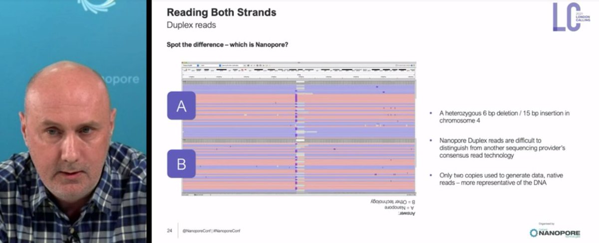 Spot the difference #nanoporeconf