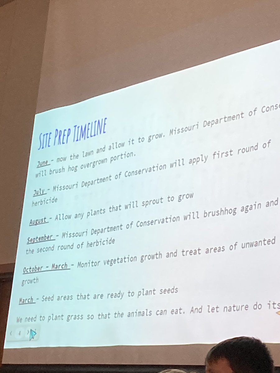 Great group of 6th graders showing why we should start a native prairie at <a href="/sms_wildcats/">SMS Wildcats</a>. Thanks @smssciteacher <a href="/smssciencejones/">Mrs.Jones</a> <a href="/Szydlowskim/">Mike Szydlowski</a> <a href="/MDC_online/">MO Conservation</a> <a href="/quail4ever/">Quail Forever</a> #smsprairie