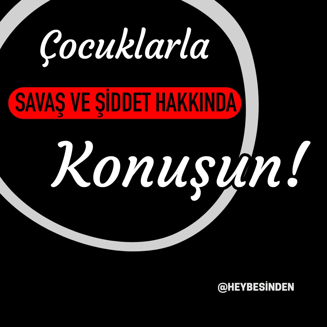 heybesinden's tweet photo. Çocuklarla savaş hakkında konuşmak:
https://t.co/SFCuIUTzqH https://t.co/JBTwcMGadw
