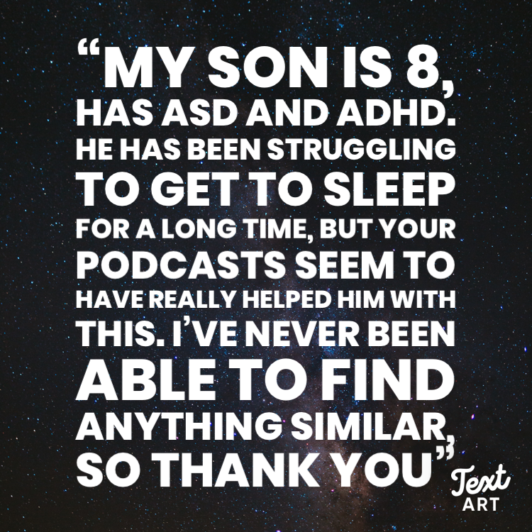 It is so incredible that stories I created for my kids are benefiting your kids too ❤️ #yourfloatingbed #mindfulnessforkids #Calmyourmind #autismawareness #ADHD #podcastsforkids #podcast