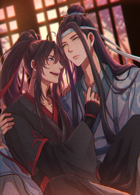 動揺させたい魏嬰 vs 悪戯されたい藍湛
ファイッ!!
#魔道祖師 #MDZS #忘羨 #CQL 