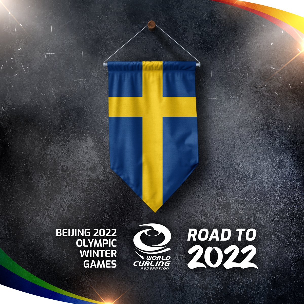 Congratulations to Sweden on becoming the first team to earn their National Olympic Committee a spot in the upcoming Olympic Winter Games! 🇸🇪🎊 

#WMDCC2021 #Roadto2022