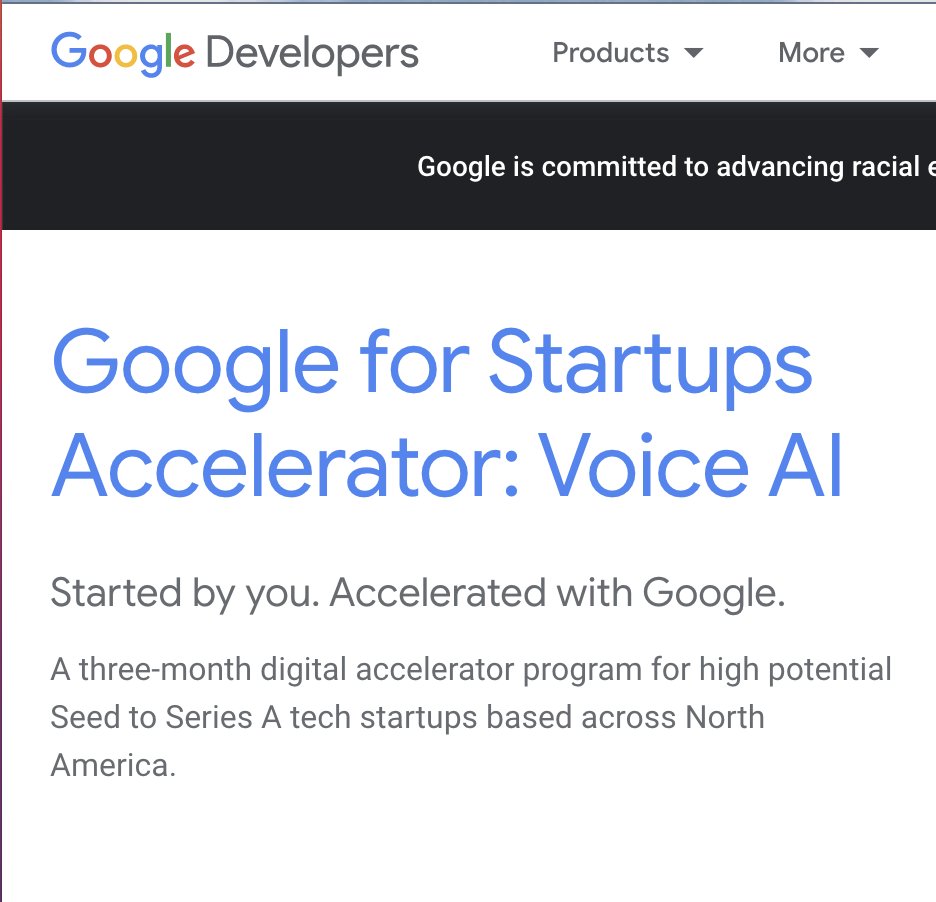 WomenInVoice's tweet photo. Interested in #Voice #Startups? @GoogleStartups Voice AI Accelerator is pitching LIVE now #pitch #Demo. 
Want to pitch at @WomenInVoice?
👉 https://t.co/TdsQjh1eim
#startups #Founders #innovation https://t.co/szCUi6JCWg
