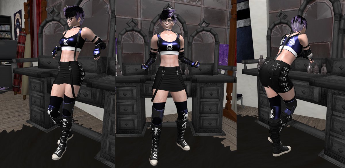 BadAppleTracy's tweet photo. Tomorrow night at #PathtoPrestige I have the biggest fight of my life, so I put my cosplay skills to use to mod a special set of ring gear for the event. I'll need to break through my limits if I want to succeed this time!
#SpoilYouSoon @vwewrestling Friday Night at 6pmSLT. https://t.co/DgM71dzOsj