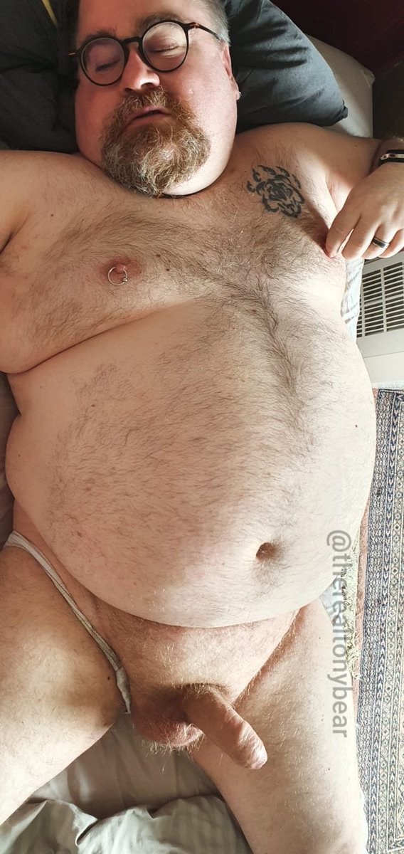 therealtonybear's tweet photo. A friend got me really horny #uncut #bear https://t.co/092u9ieWxD
