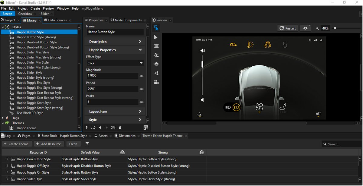 HapticsDev's tweet image. We are thrilled to be working with @RightwareOy for #automotive UI designers to design with #haptics.
#touchscreentechnology #autoHMI #Kanzi
ir.immersion.com/news-releases/…