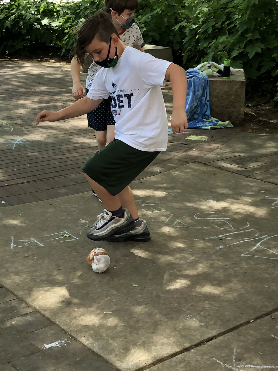 bewing1st's tweet photo. What can we do to prevent plastic bags from harming our environment? Make jump ropes and balls! https://t.co/pYQyJn8c6N