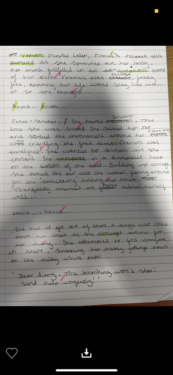 GeorgiaT98's tweet photo. Super proud of the work my year 6’s have produced this week 🥰 https://t.co/2qeLvqeW3T