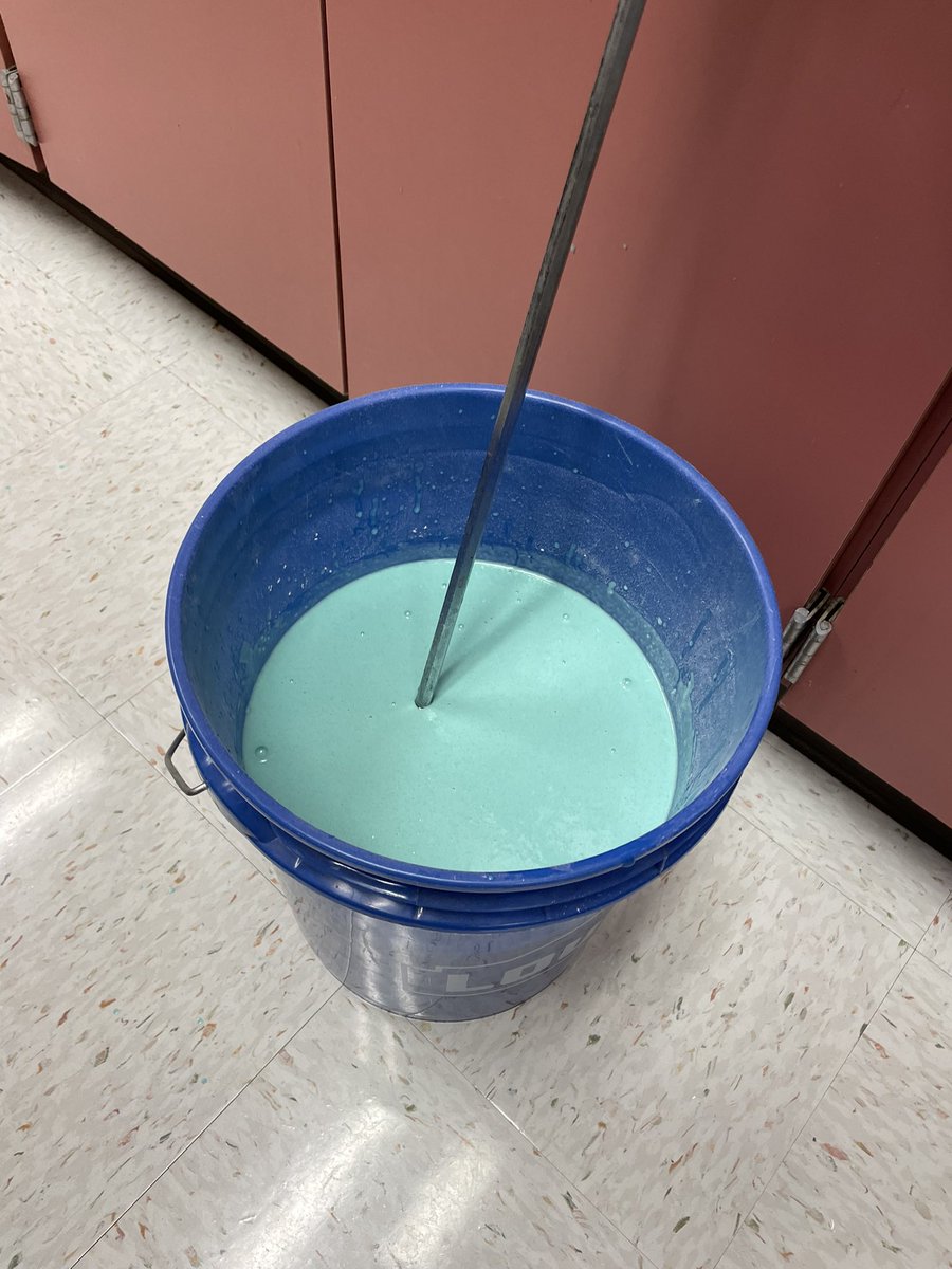 So the <a href="/LakeviewMS/">Lakeview MS</a> class who read the most books during the spring semester gets to “slime” me and their amazing teacher <a href="/MrsShanahanLVMS/">Melissa Shanahan</a> today at 4:10.  Standby for more pics and perhaps video. #teachkidshavefun