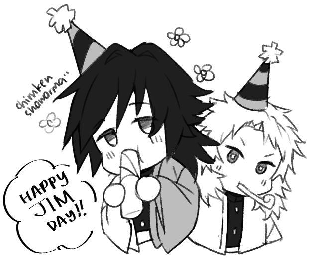@jiminsi_arts HAPPY JIM DAY!! I made something for you sorry its a bit late I was out under the hot PH sun whole day your tweets always make my TL ALIVE! hope you had good cake!!!! 🥳🥳