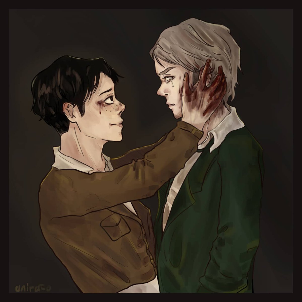 Aniraato I Thought A Lot Of Jean Marco So Here Are These Two That I Miss So Attackontitan Aot Marcobodt Jeankirstein Jeanmarco Aotfanart Snkfanart Jeanxmarco Anime Fanart Digitalart