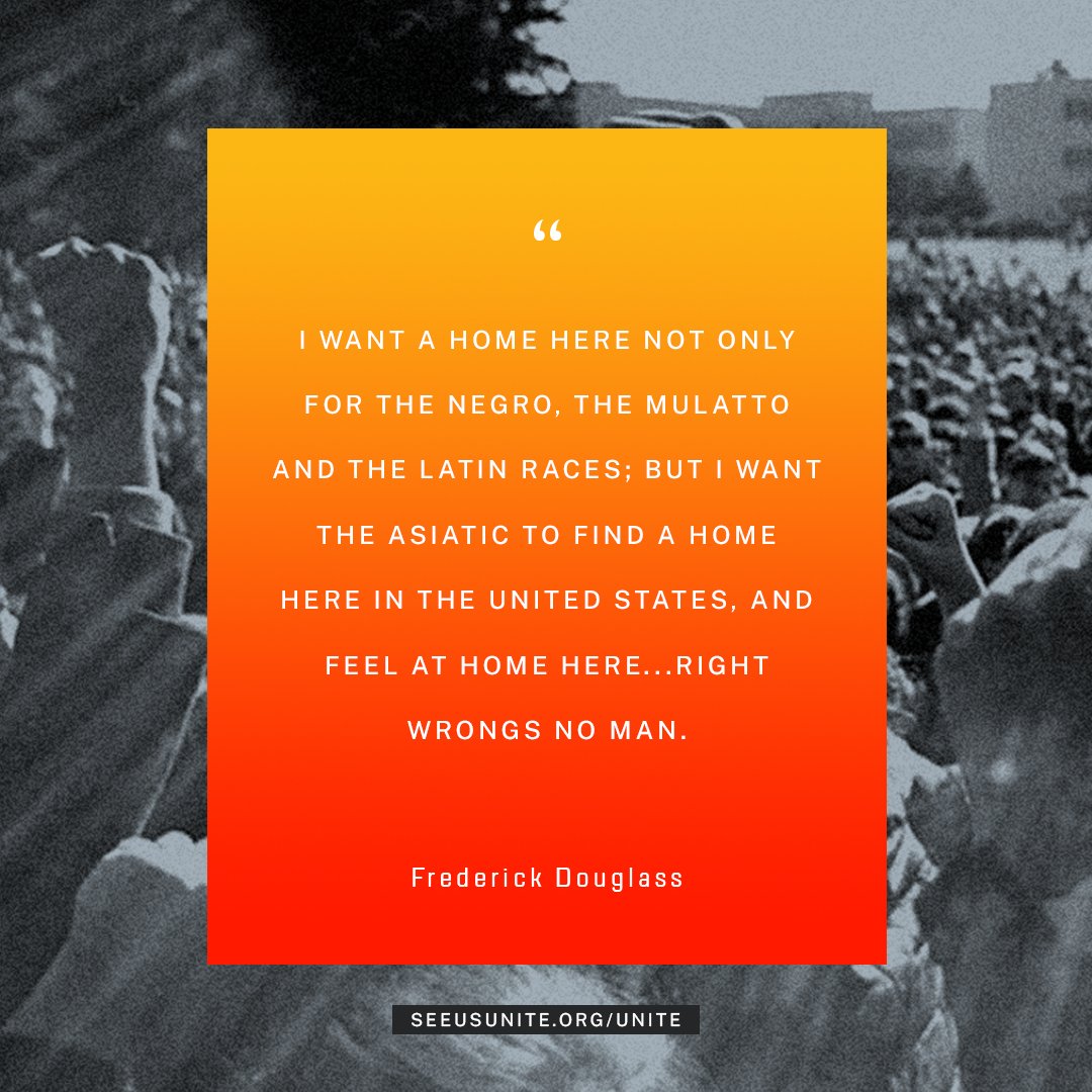 We are often led to believe that Black history is Black history and Asian history is Asian history. The truth is, there’s more overlap than you may have been taught! 

Join us for AAPIHM and check out these special videos on SeeUsUnite.org/Unite.