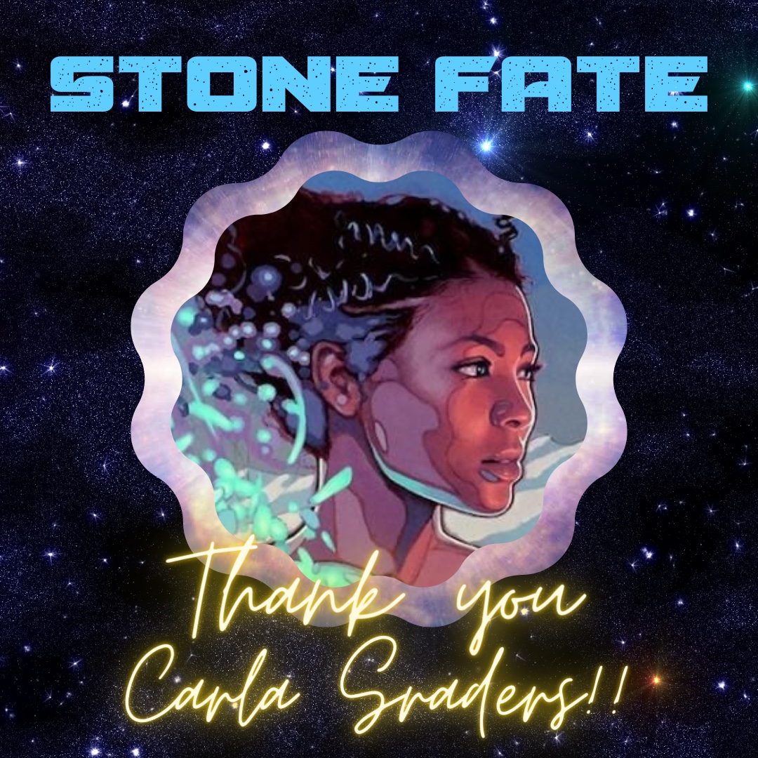stone_fate's tweet photo. Thank you @slimsrady for your support! If you’d like to become a supporter of @stone_fate, click the #linkinbio and share! #afrofuturism #afrofuturistic #film #filmmaking #filmmaker #crowdfunding #blackfilmmakers #blackfilmmaker #blackwriters #stonefate #web #series #webseries https://t.co/mLLaM162TK