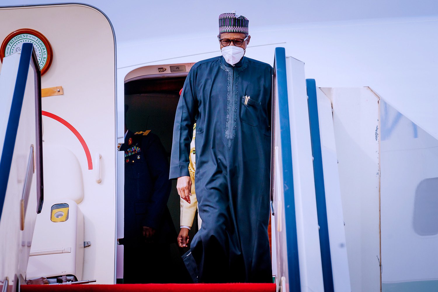 JUST IN: President Buhari Returns From Paris Trip