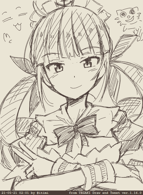 ( ˘ω˘ ) #tegaki_dt 