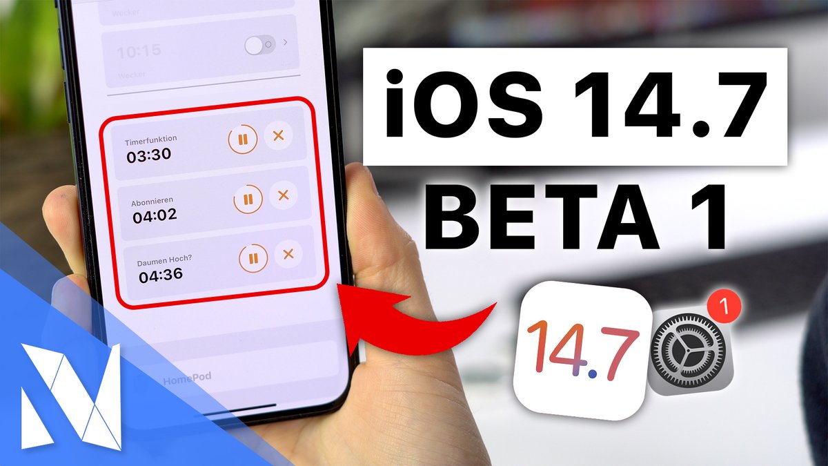 NilsHendrikWelk's tweet image. Apple hat vor dem offiziellen Release von iOS 14.6 nun die erste Beta von iOS 14.7 veröffentlicht und ich zeige euch in meinem neuen Video alle Änderungen und Neuerungen! 💪🏼📱 Schaut jetzt gerne auf meinem Kanal vorbei🔥 #iOS147Beta1 #iOS147 #iOS14Beta
--&amp;gt; youtube.com/watch?v=P7Pl3s…