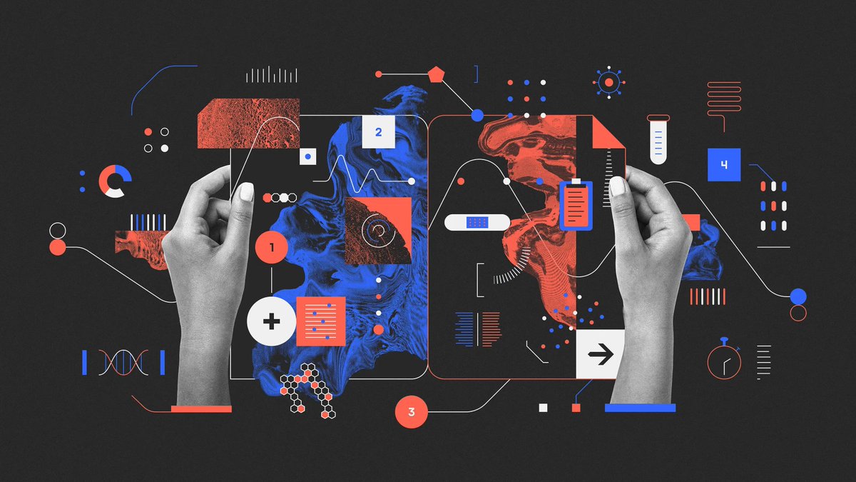 Did this custom illo catch your eye? We thought so. 

Read our <a href="/Evernorth/">Evernorth Health Services</a> data breakdown to see more stellar visuals: qz.com/1933113/health…

🎨 by Israel Vargas