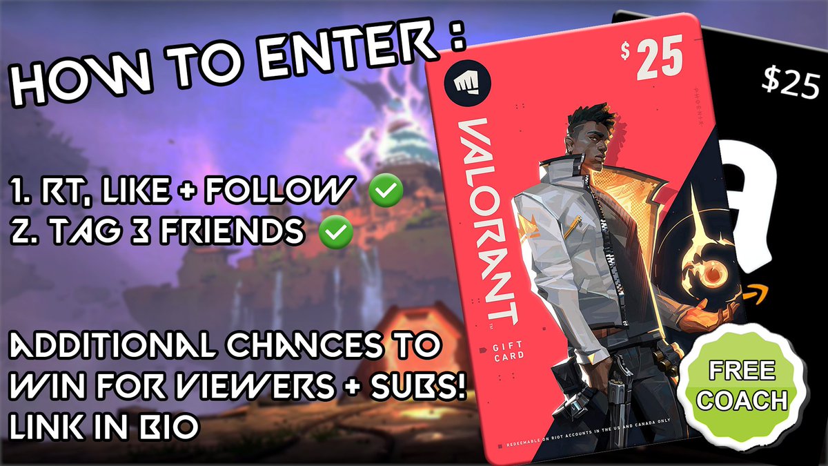itsFishyFred's tweet photo. To celebrate launching my coaching (https://t.co/LS3rUK3TEM), I'm doing a 12-hour stream and GIVING AWAY a $25 GIFT CARD + FREE coaching session! 

TO ENTER:
• Follow and RT
• Tag 3 friends!

For DOUBLE chances to win - catch me on stream on May 29th! (more info below) https://t.co/12hCC4BApC