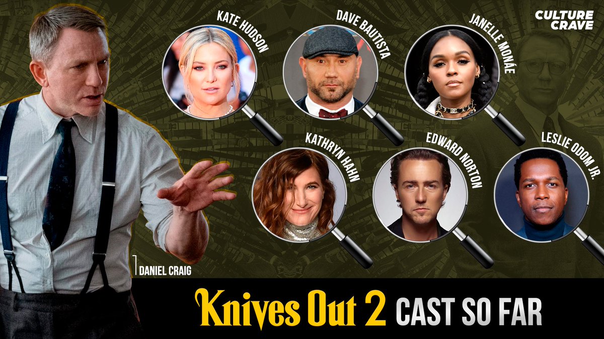 Culture Crave 🍿 on Twitter "'Knives Out 2' cast is stacking up 🔪…