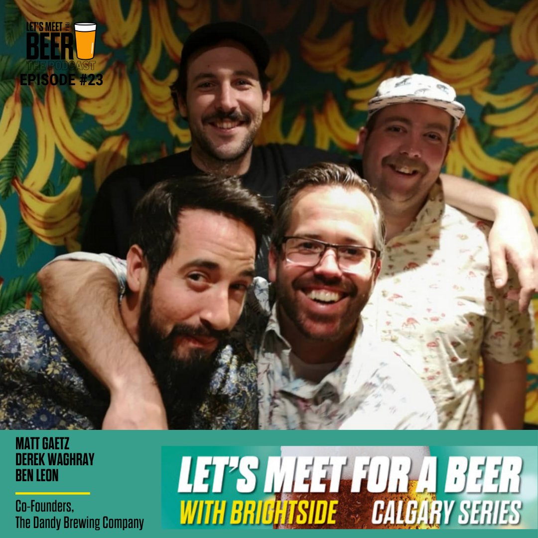 mark_kondrat's tweet photo. This episode of #letsmeetforabeer is part of a series that we created with our friends @hibrightsider. Today I sat down with 3 of the 4 co-founders of @DandyAlesYYC in Calgary. They certainly aren’t your “typical” brewery, I hope you enjoy the conversation https://t.co/x0VSfZBohF https://t.co/8cLaM8Uhpd
