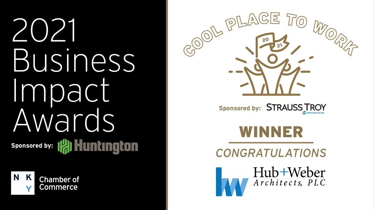 Congratulations, <a href="/Hub_Weber/">Hub+Weber Architects</a>! 🥳👏👏👏