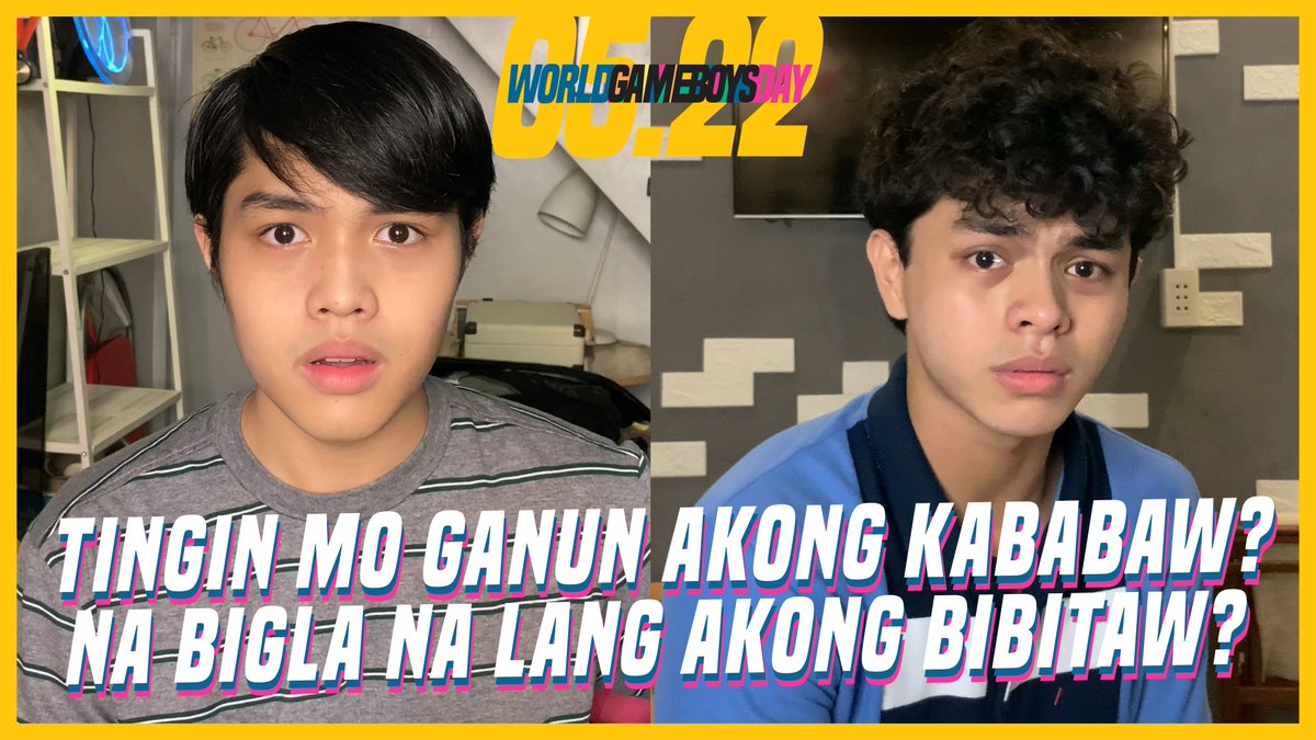 Remember this? 
See you tomorrow | 05.22 | 8pm MNL 
Countdown to WorldGameboysDay