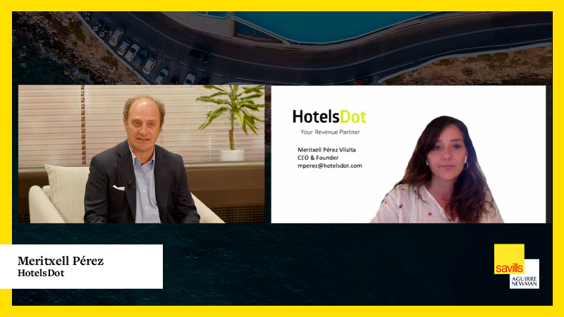 "La recuperación ha empezado, las reservas vacacionales han subido un 20%, la estancia media ha subido y la anticipación de reserva también" Meritxell Pérez, Fundadora y Consejera Delegada de <a href="/HotelsDot/">HotelsDot</a> 

#ReiniciarElTurismo #hoteles