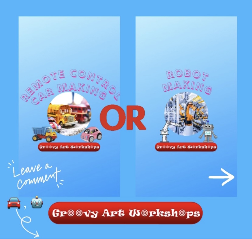groovyart's tweet photo. Which of our 9️⃣ summer experiences would you pick? Comment answers ⬇️ 
🎟 *link in bio* 
#groovyartworkshops #GAWSummerworkshops⁣  #summerhalfterm #summerholidayclub #summercamplondon #summercampkidslondon #londonsummeractivitiesforkids #summer2021workshop #holidayclublondon https://t.co/0DwGb7nRBM