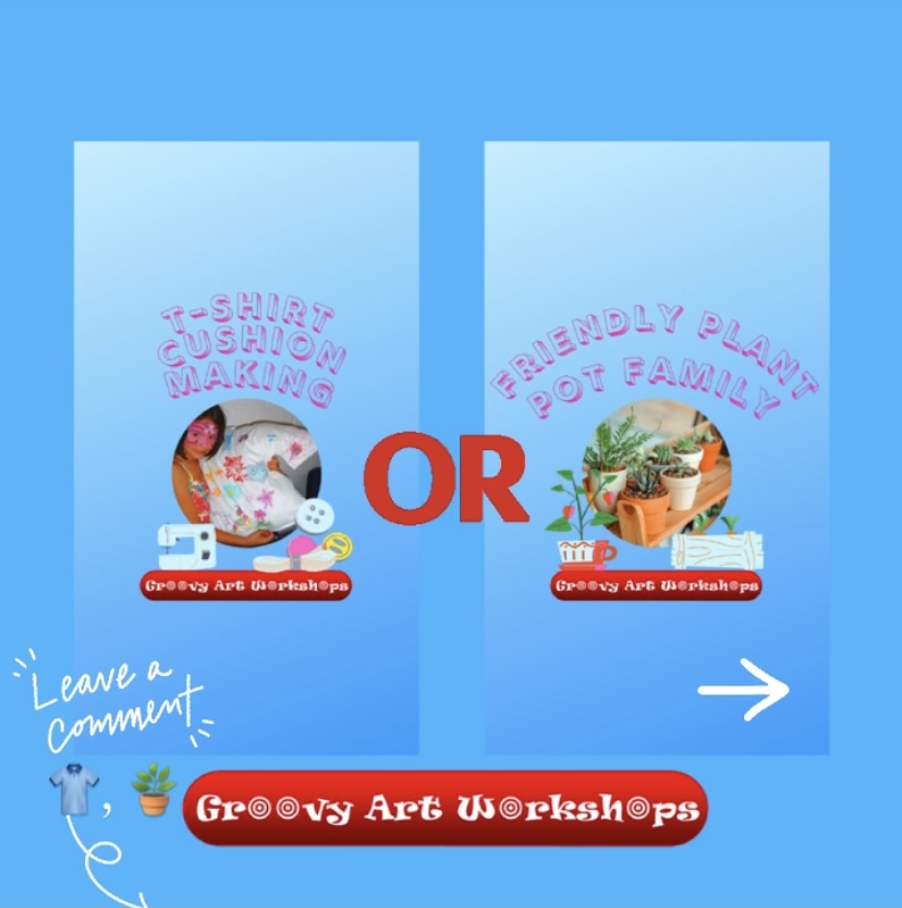 groovyart's tweet photo. Which of our 9️⃣ summer experiences would you pick? Comment answers ⬇️ 
🎟 *link in bio* 
#groovyartworkshops #GAWSummerworkshops⁣  #summerhalfterm #summerholidayclub #summercamplondon #summercampkidslondon #londonsummeractivitiesforkids #summer2021workshop #holidayclublondon https://t.co/0DwGb7nRBM