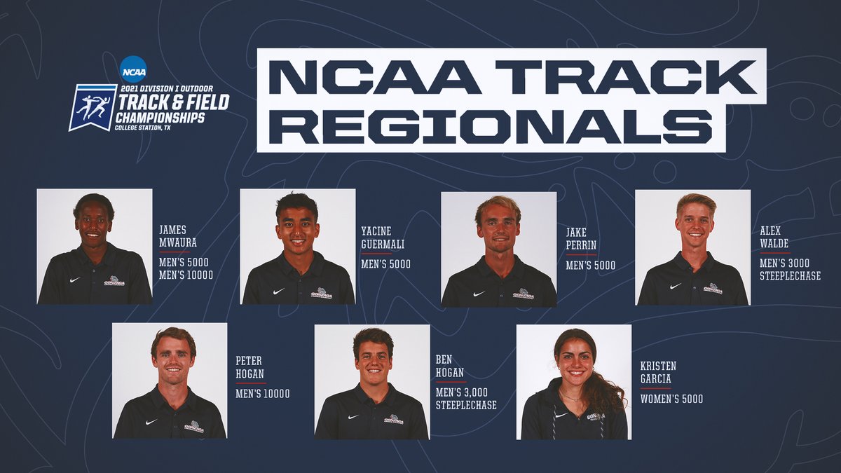 ZagRunning's tweet photo. Seven Zags Selected for #NCAAWestPrelims!
📰Press Release: https://t.co/XLbfehmrjr https://t.co/ma7rLaeCmB